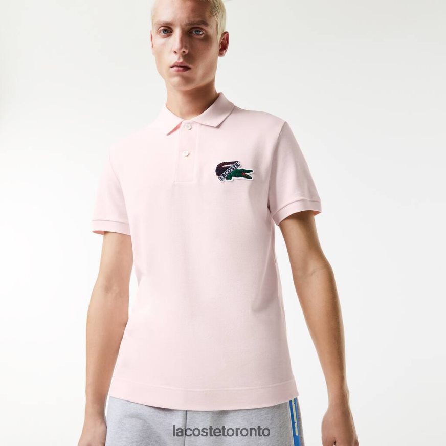 Clothing Lacoste Organic Cotton Pique Polo Light Pink Men Z60BPR576