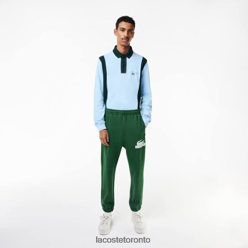 Clothing Lacoste Organic Cotton Track Pants Green Men Z60BPR292