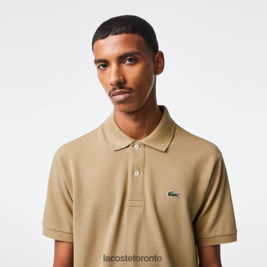 Clothing Lacoste Original L1212 Polo Beige Men Z60BPR150