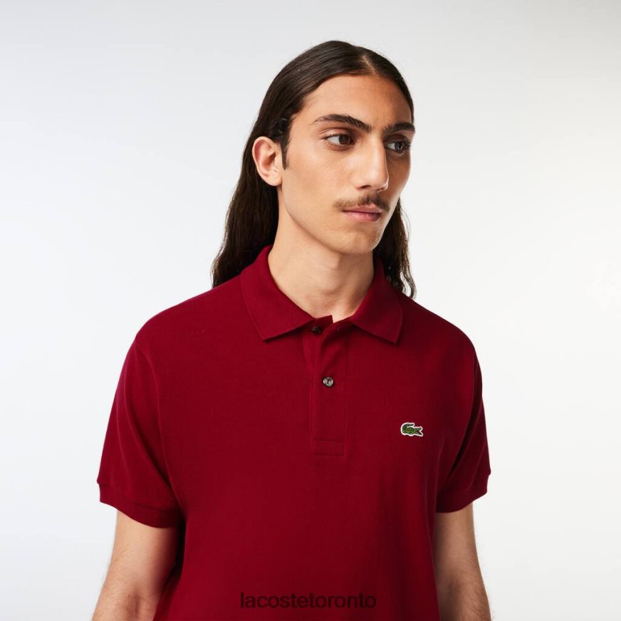 Clothing Lacoste Original L1212 Polo Bordeaux Men Z60BPR656