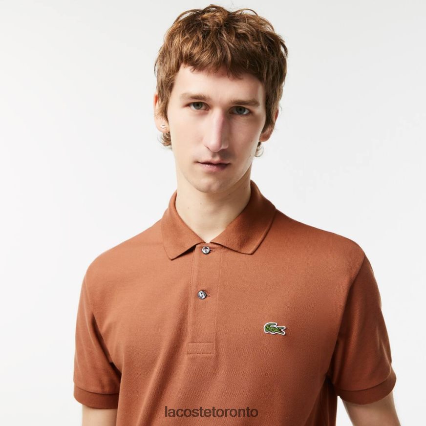 Clothing Lacoste Original L1212 Polo Light Brown Men Z60BPR104