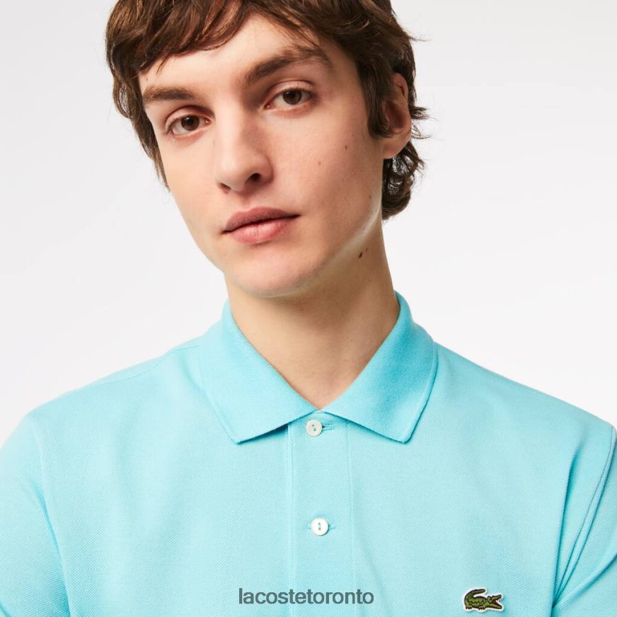 Clothing Lacoste Original L1212 Polo Turquoise Men Z60BPR155