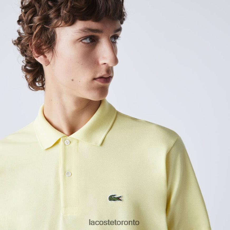 Clothing Lacoste Original L1212 Polo Yellow Men Z60BPR809