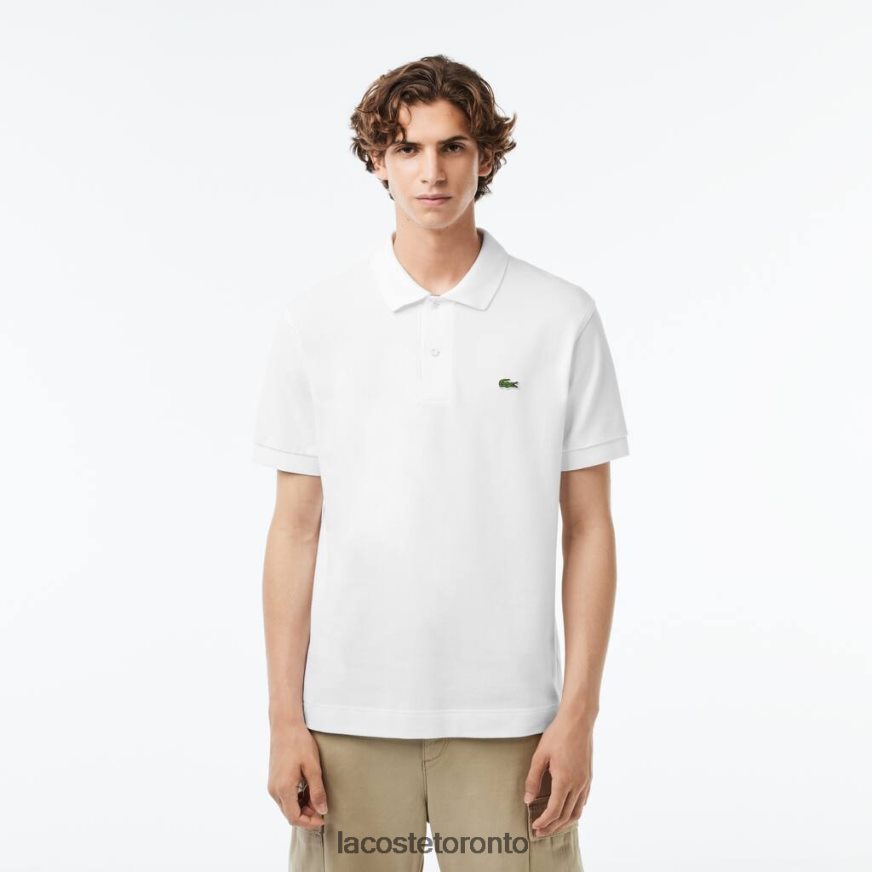 Clothing Lacoste Original L1212 Polo with heavy cotton pique White Men Z60BPR249