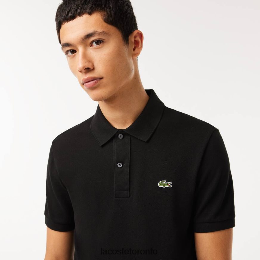 Clothing Lacoste Original L1212 Slim Fit Polo Black Men Z60BPR160