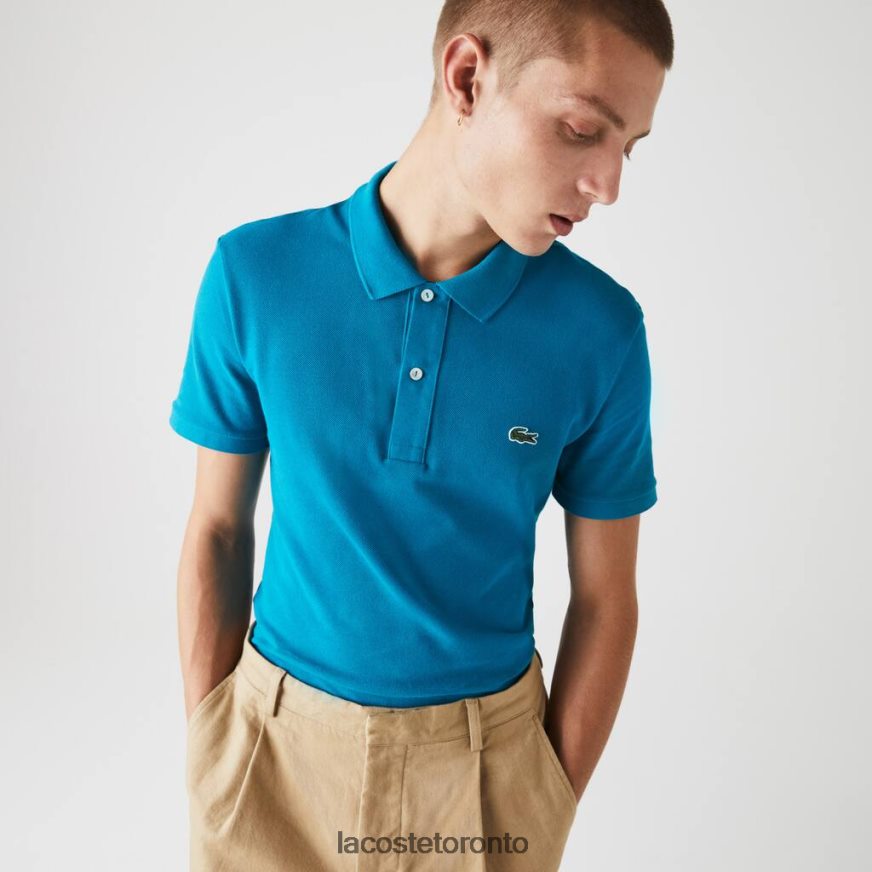 Clothing Lacoste Original L1212 Slim Fit Polo Blue Men Z60BPR891