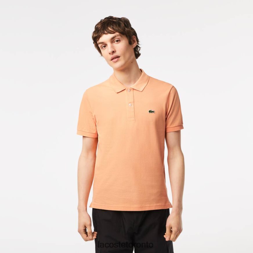 Clothing Lacoste Original L1212 Slim Fit Polo Light Orange Men Z60BPR157