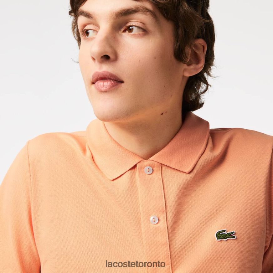 Clothing Lacoste Original L1212 Slim Fit Polo Light Orange Men Z60BPR157