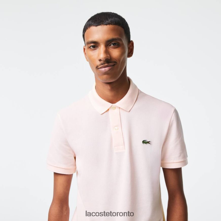 Clothing Lacoste Original L1212 Slim Fit Polo Light Pink Men Z60BPR740