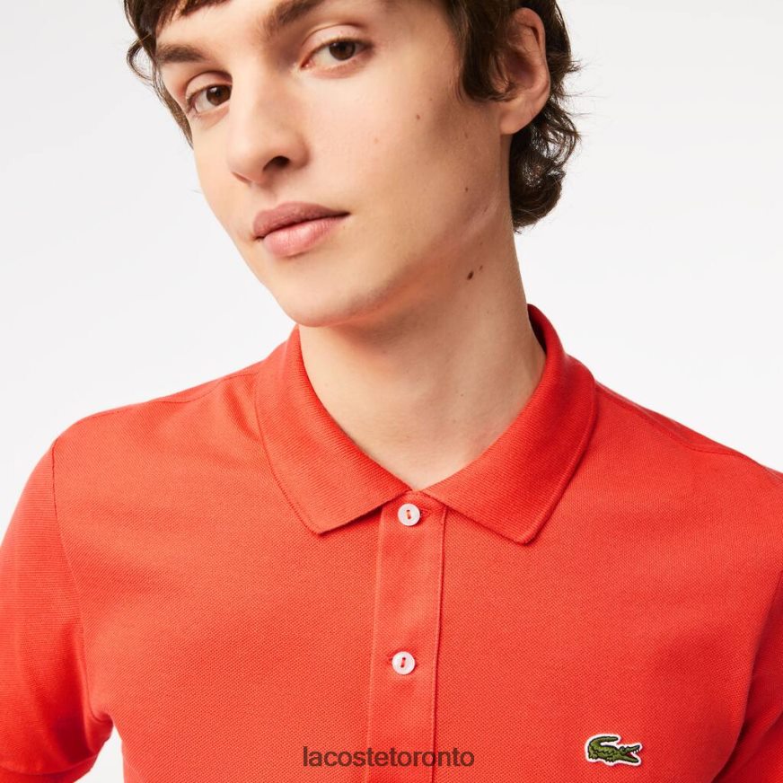 Clothing Lacoste Original L1212 Slim Fit Polo Orange Men Z60BPR200