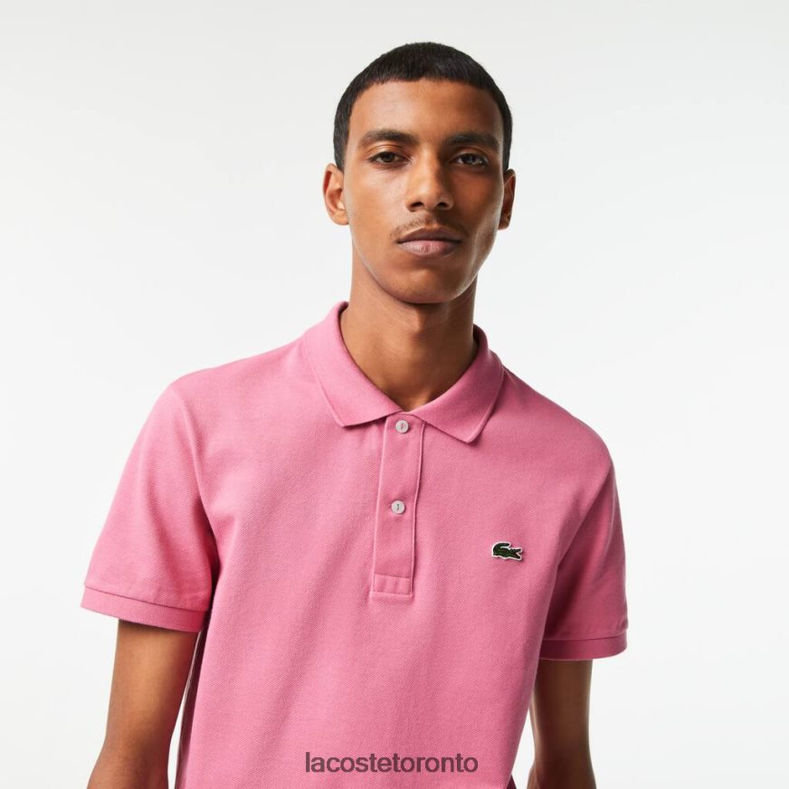 Clothing Lacoste Original L1212 Slim Fit Polo Pink Men Z60BPR190