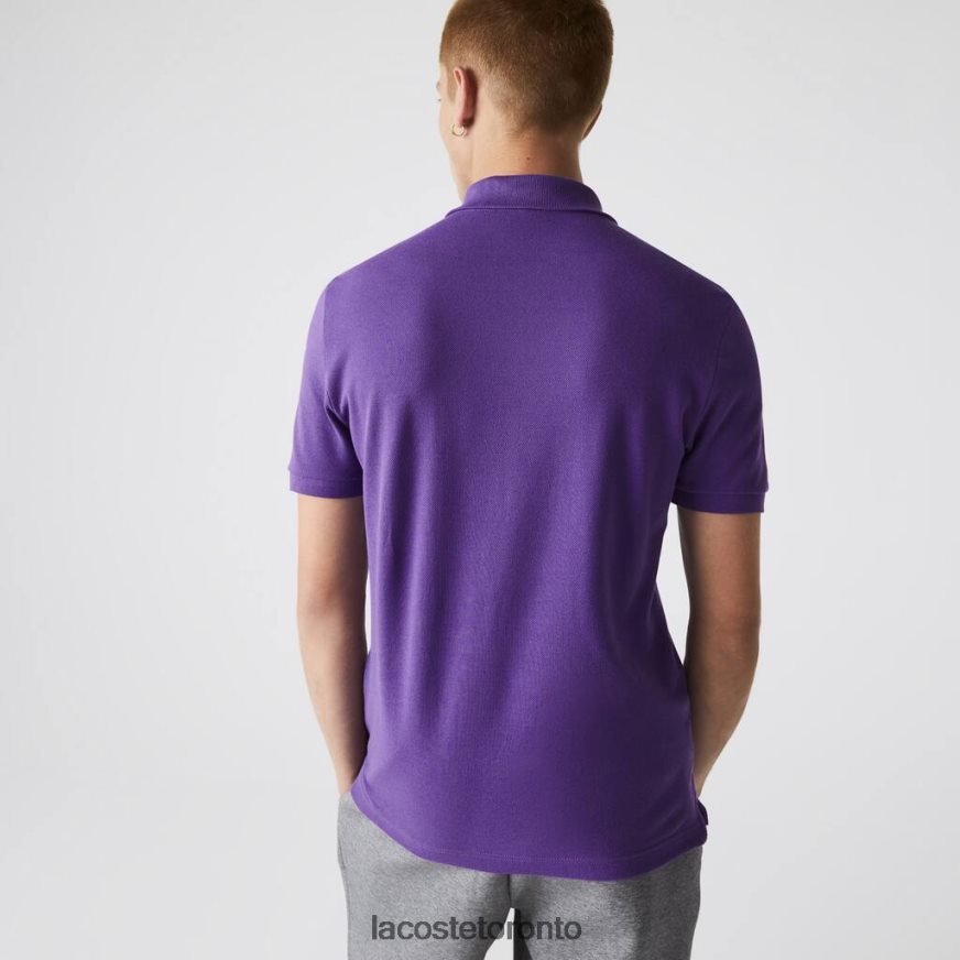 Clothing Lacoste Original L1212 Slim Fit Polo Purple Men Z60BPR789