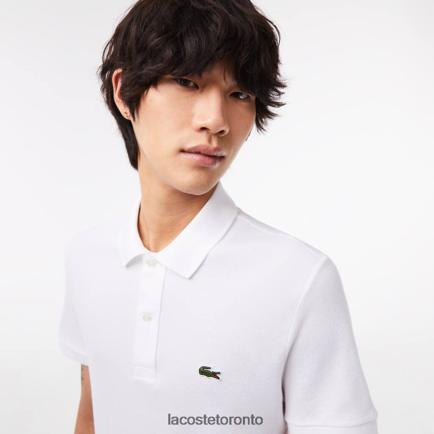 Clothing Lacoste Original L1212 Slim Fit Polo White Men Z60BPR158