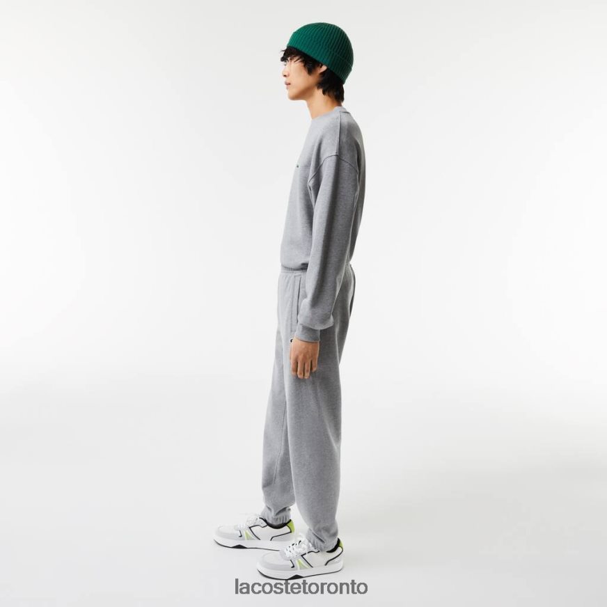 Clothing Lacoste Print Trackpants Grey Chine Men Z60BPR1012