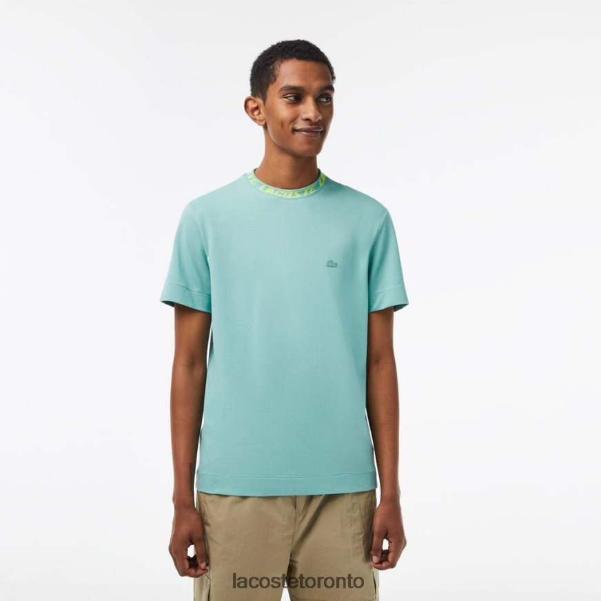 Clothing Lacoste Regular Fit Branded Collar T-Shirt Green Men Z60BPR208