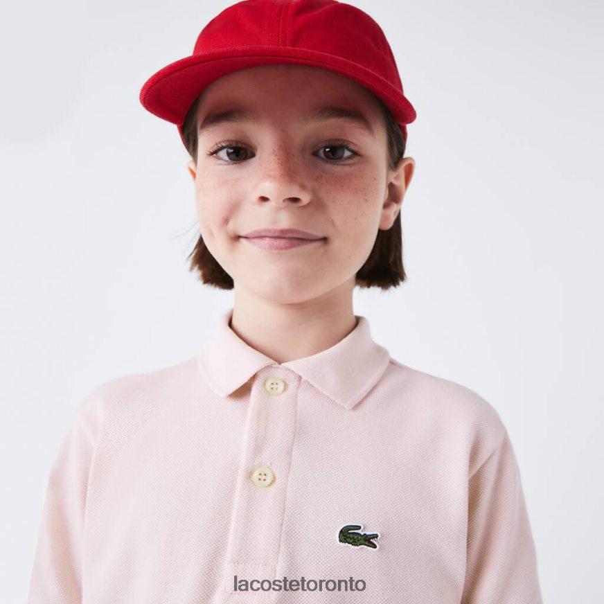 Clothing Lacoste Regular Fit Petit Pique Polo Light Pink Kids Z60BPR3122