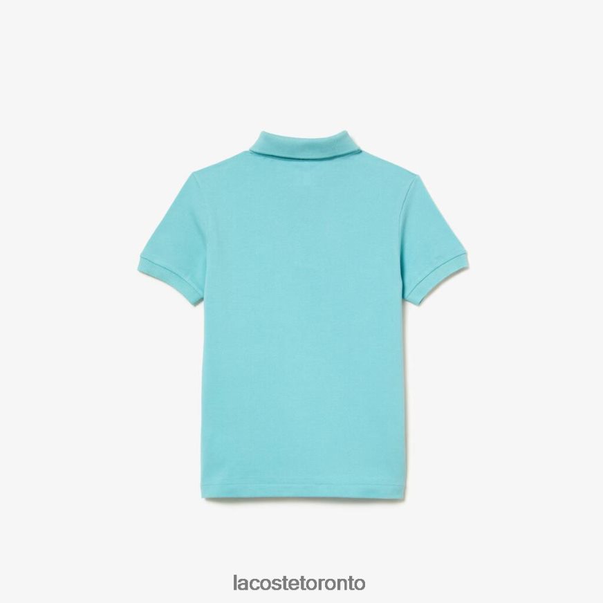 Clothing Lacoste Regular Fit Petit Pique Polo Turquoise Kids Z60BPR2999