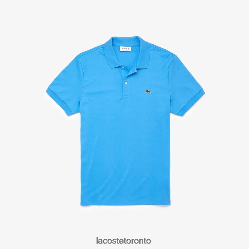 Clothing Lacoste Regular Fit Pima Cotton Polo Blue Men Z60BPR259