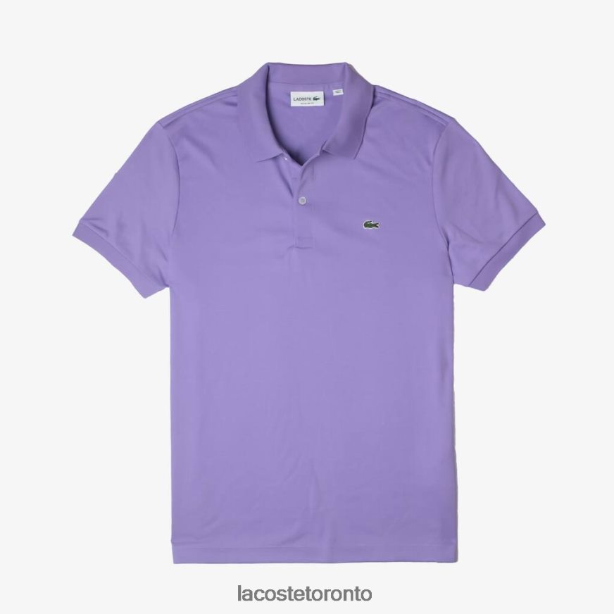 Clothing Lacoste Regular Fit Pima Cotton Polo Purple Men Z60BPR260