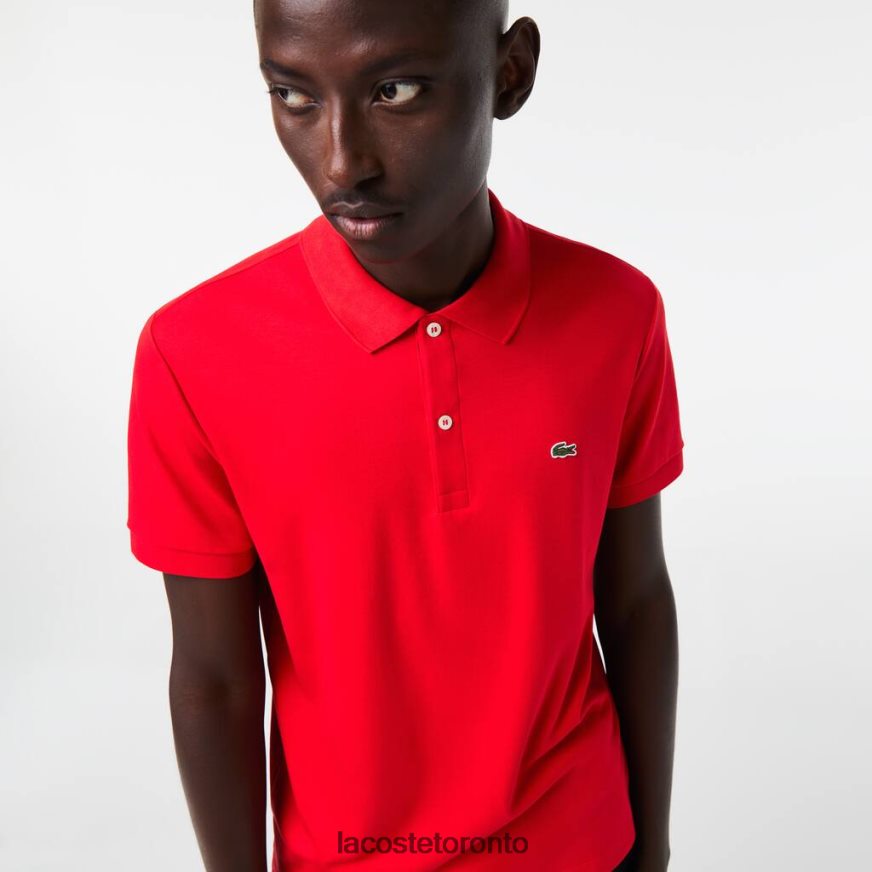 Clothing Lacoste Regular Fit Pima Cotton Polo Red Men Z60BPR808