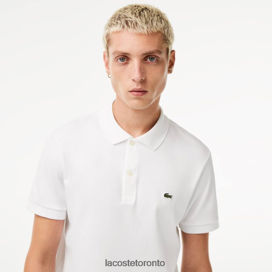 Clothing Lacoste Regular Fit Pima Cotton Polo White Men Z60BPR802