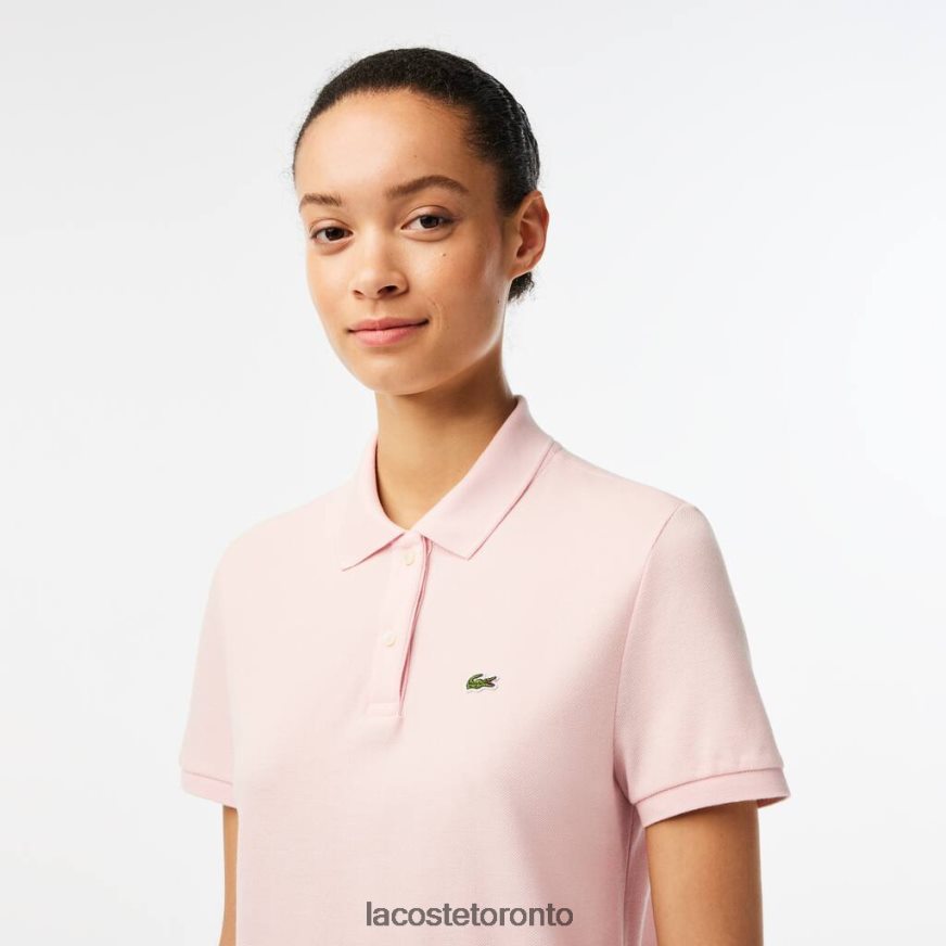 Clothing Lacoste Regular Fit Soft Cotton Petit Pique Polo Light Pink Women Z60BPR2495