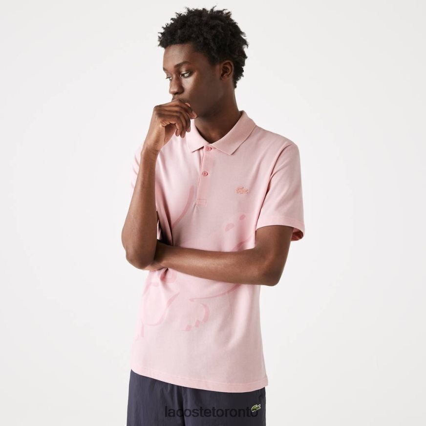 Clothing Lacoste Regular Fit Stretch Organic Cotton Polo Pink Men Z60BPR932