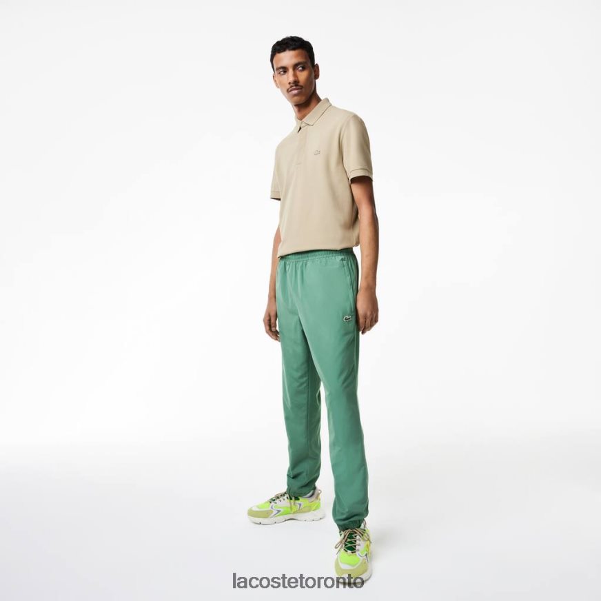 Clothing Lacoste Regular Fit Water-Repellent Trackpants Khaki Green Men Z60BPR331