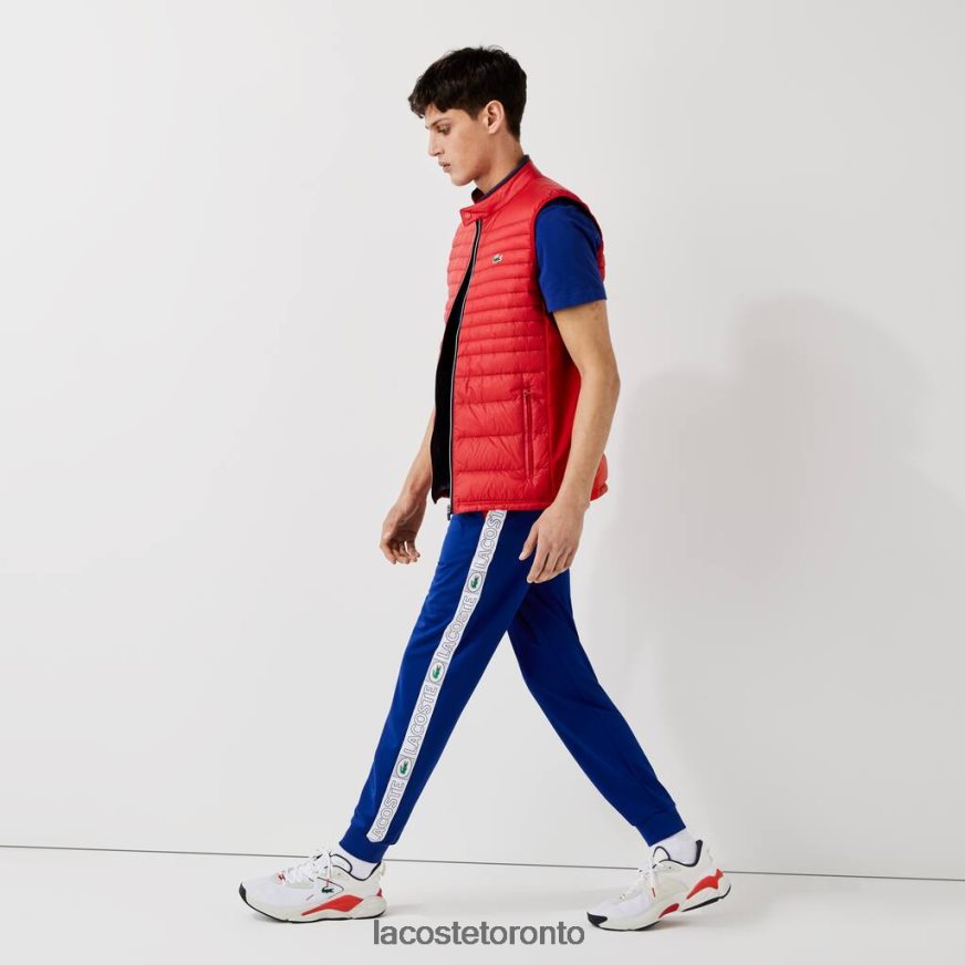 Clothing Lacoste SPORT Branded Bands Tracksuit Pants Blue/Red/White Men Z60BPR1119