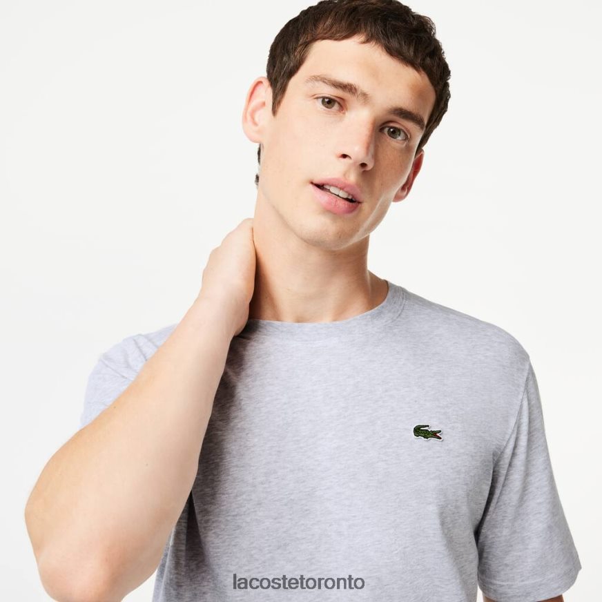 Clothing Lacoste SPORT Breathable T-Shirt Grey Chine Men Z60BPR718