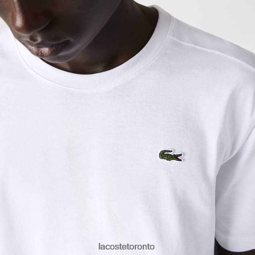 Clothing Lacoste SPORT Breathable T-Shirt White Men Z60BPR51