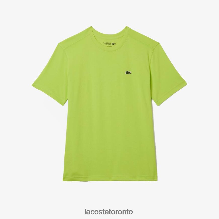 Clothing Lacoste SPORT Breathable T-Shirt Yellow Men Z60BPR181