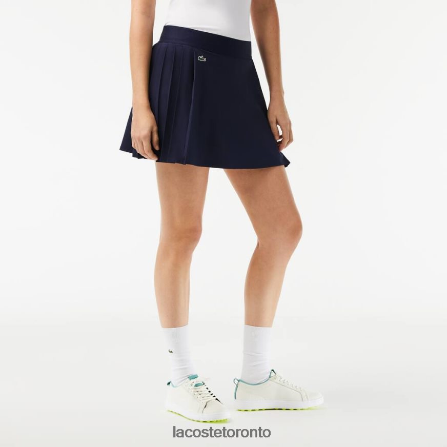 Clothing Lacoste SPORT Built-In Short Golf Skirt Navy Blue Women Z60BPR2420