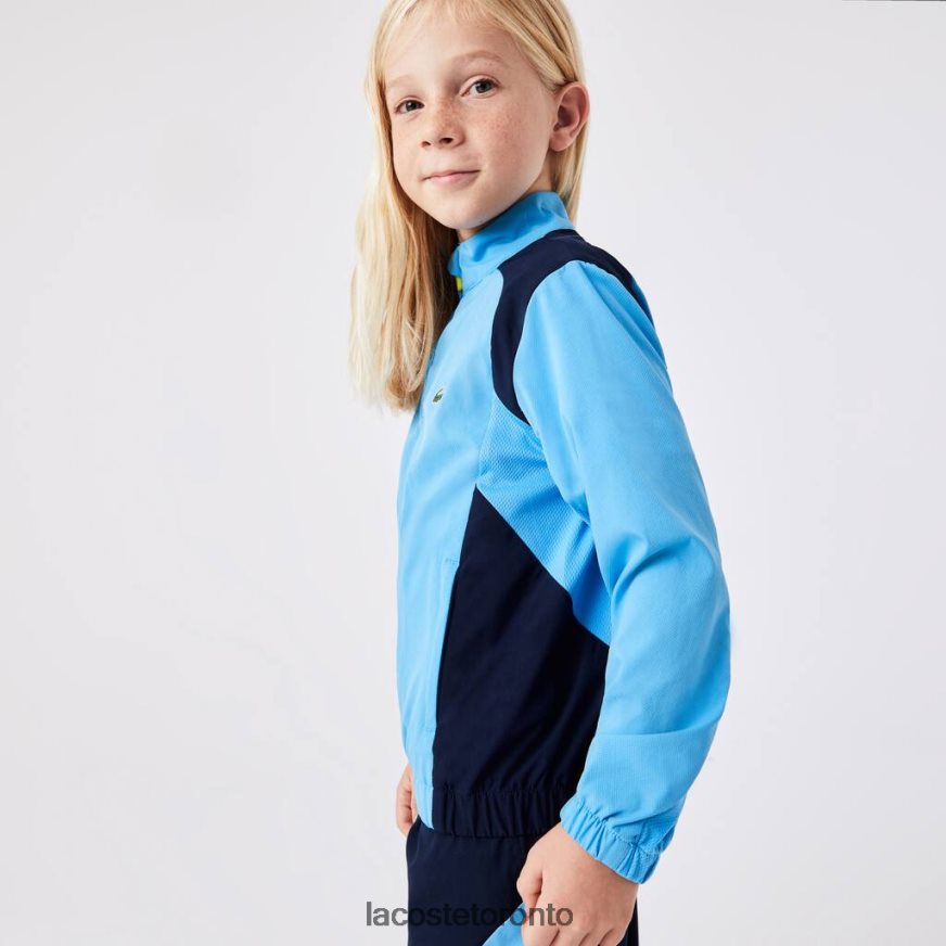 Clothing Lacoste SPORT Color-Block Tennis Tracksuit Blue/Navy Blue/Blue Kids Z60BPR3186