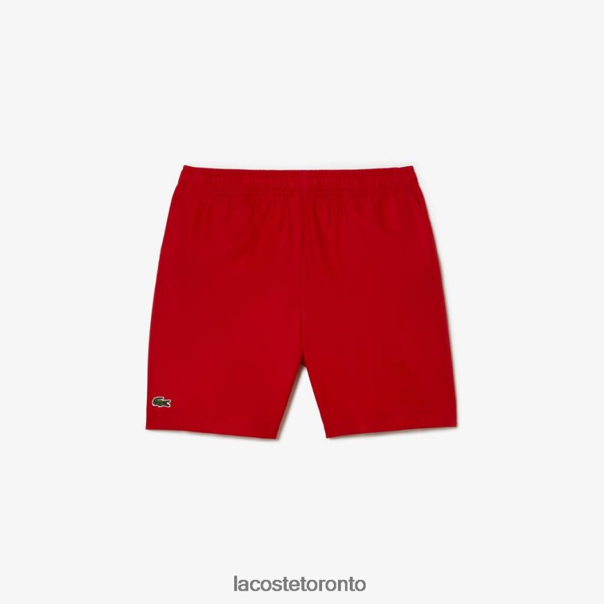 Clothing Lacoste SPORT Diamond Shorts Red Kids Z60BPR3073