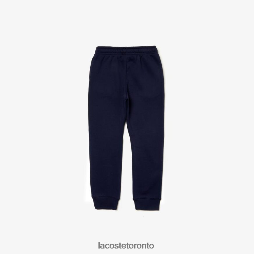 Clothing Lacoste SPORT Fleece Sweatpants Navy Blue Kids Z60BPR3217