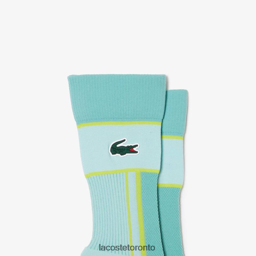 Clothing Lacoste SPORT Jersey Socks Mint Unisex Z60BPR515