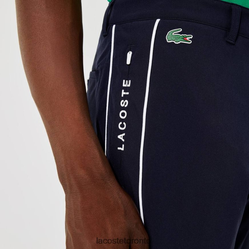 Clothing Lacoste SPORT Light Stretch Golf Pants Navy Blue/White Men Z60BPR1640