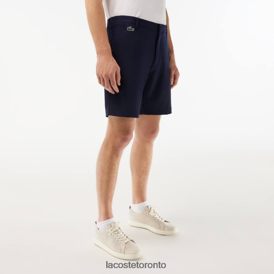 Clothing Lacoste SPORT Lightweight Stretch Golf Shorts Navy Blue Men Z60BPR443