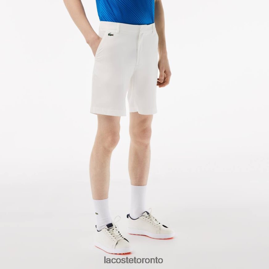 Clothing Lacoste SPORT Lightweight Stretch Golf Shorts White Men Z60BPR442