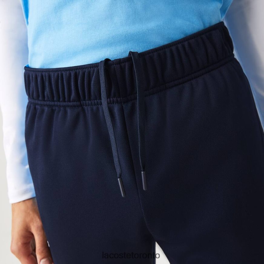 Clothing Lacoste SPORT Run-Resistant Tennis Trackpants Navy Blue/Blue/White Men Z60BPR993