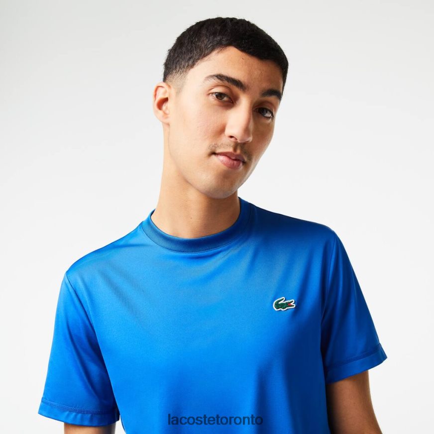 Clothing Lacoste SPORT Slim Fit Stretch Jersey T-Shirt Blue Men Z60BPR120