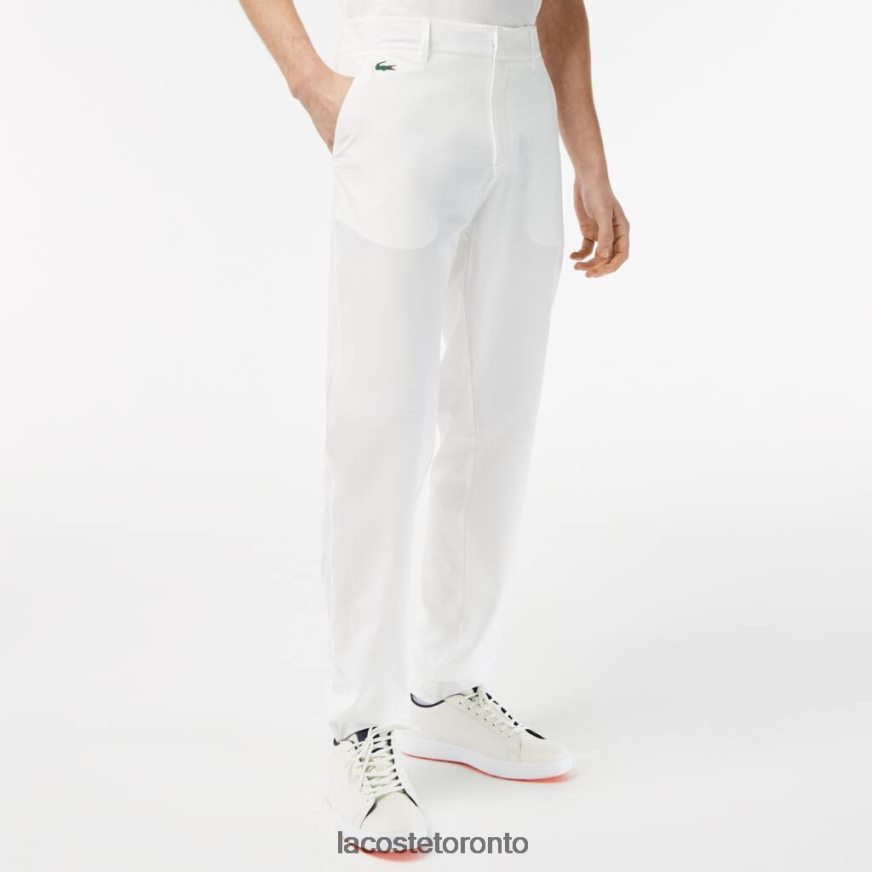 Clothing Lacoste SPORT Stretch Golf Chinos White Men Z60BPR421