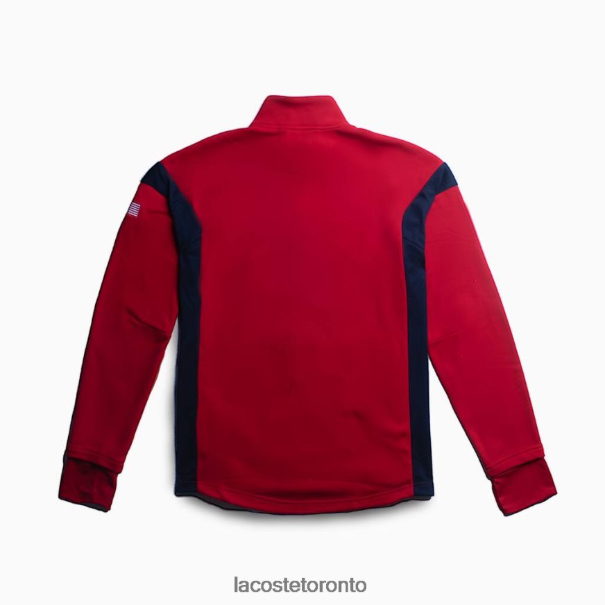 Clothing Lacoste SPORT Sweatshirt Red/Navy Blue Men Z60BPR371