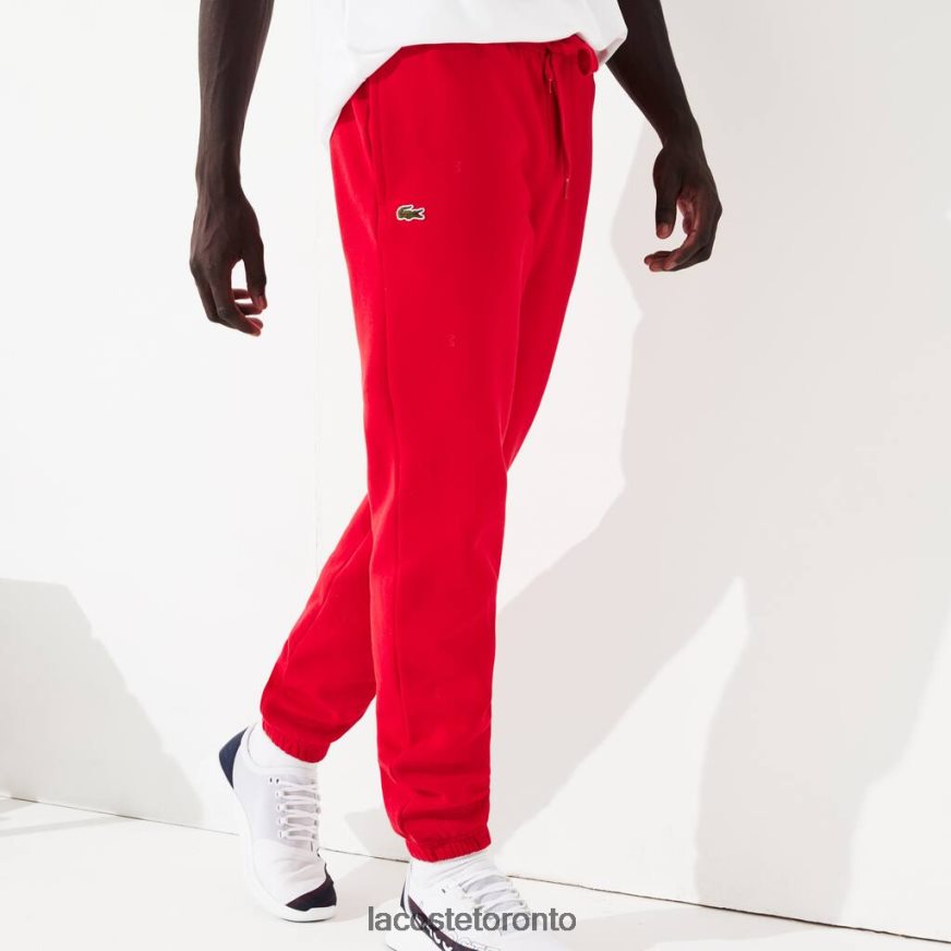 Clothing Lacoste SPORT Tennis Fleece Trackpants Red Men Z60BPR1153