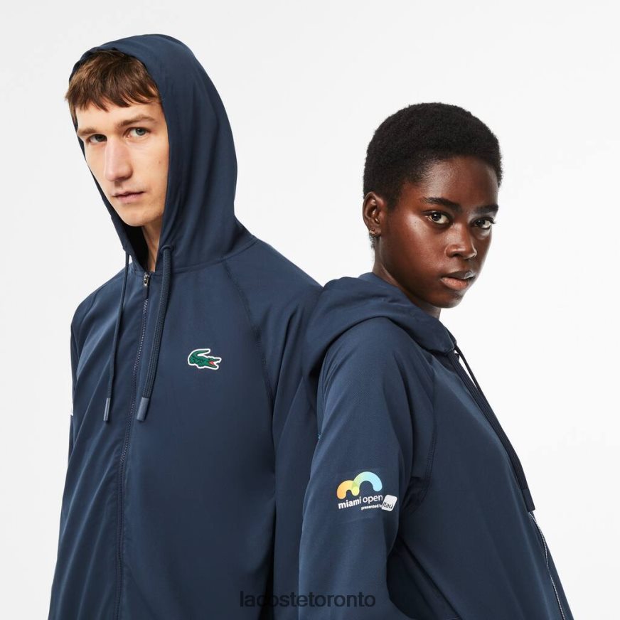 Clothing Lacoste Sport Miami Open Edition Jacket Blue Unisex Z60BPR395