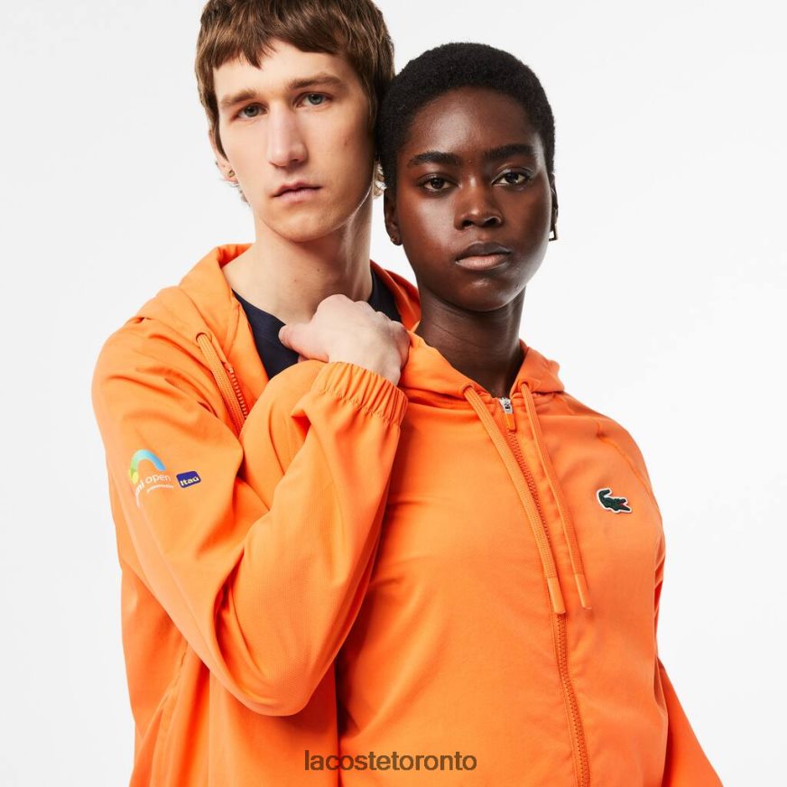 Clothing Lacoste Sport Miami Open Edition Jacket Orange Unisex Z60BPR398