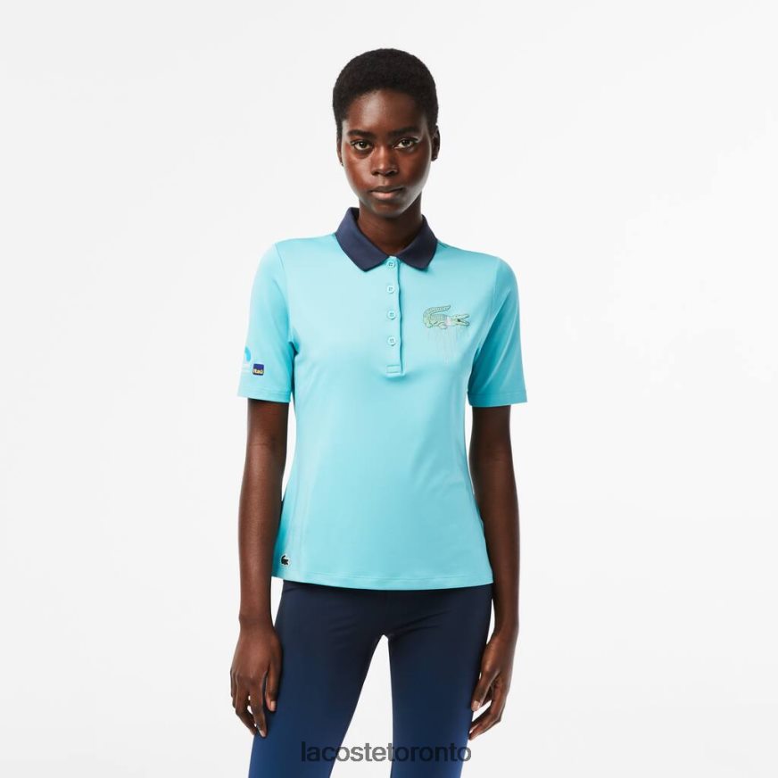 Clothing Lacoste Sport Miami Open Edition Polo Mint Women Z60BPR2372