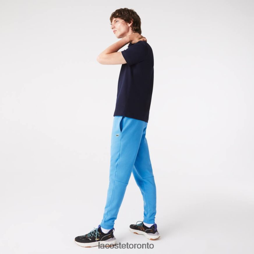 Clothing Lacoste Tapered Fit Fleece Trackpants Blue Men Z60BPR1086