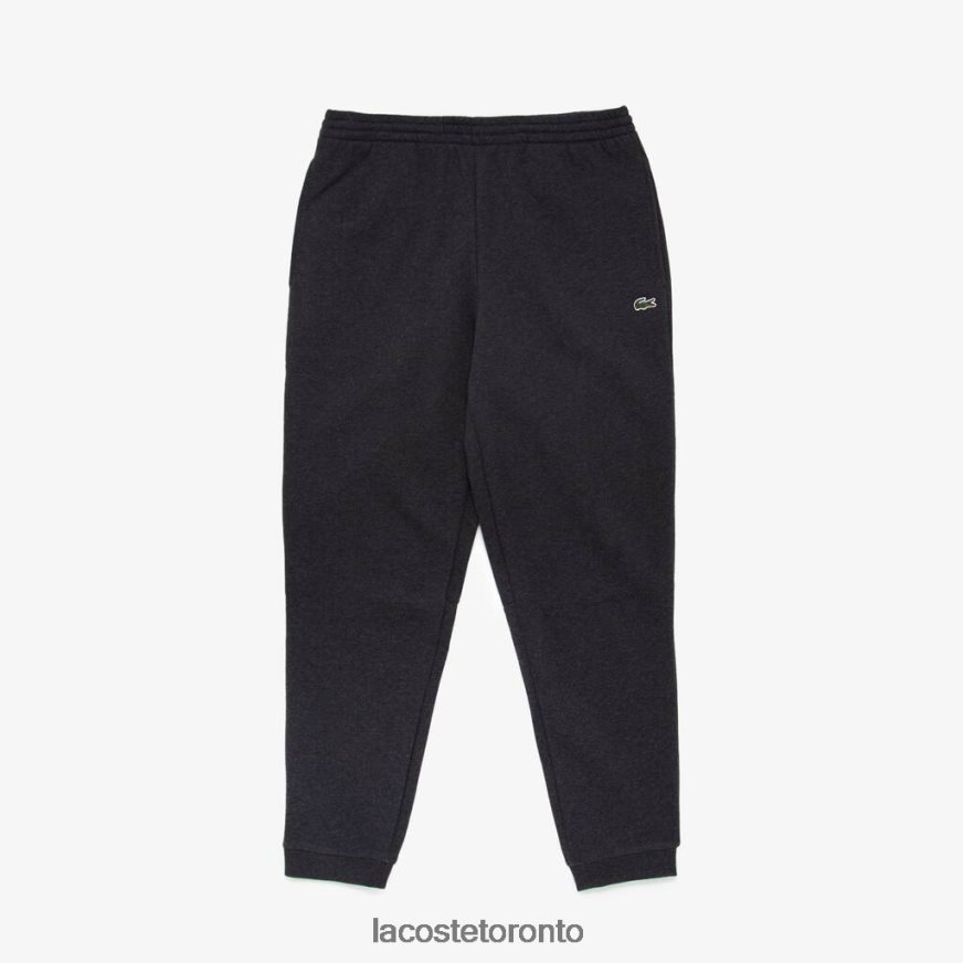 Clothing Lacoste Tapered Fit Fleece Trackpants Grey Men Z60BPR1417